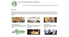 Desktop Screenshot of nynpa.com